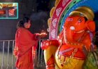 Krishna River Water Touches the Feet of Mahaganpati