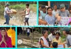 Ananya Birla Steps into the Mud to Help Assam Flood Victims