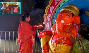 Krishna River Water Touches the Feet of Mahaganpati