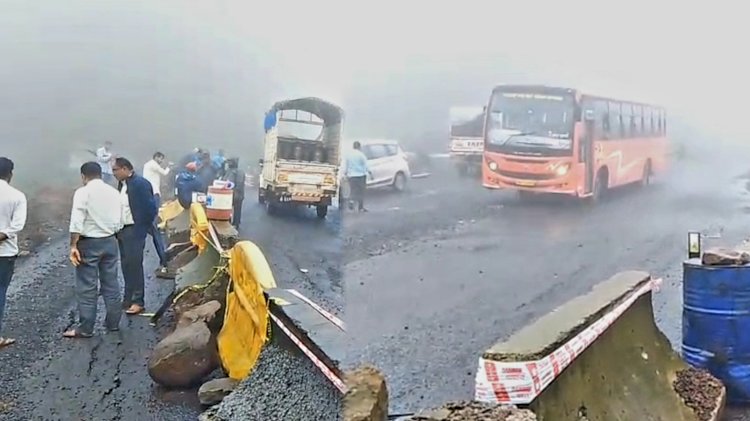 Ratnagiri: Heavy vehicles banned on Amba Ghat; District Collector issues order